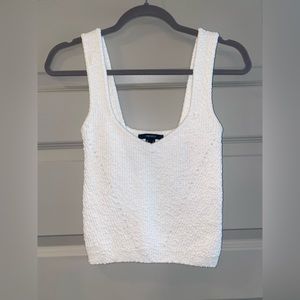 H&M- Sweater material crop top. Worn once